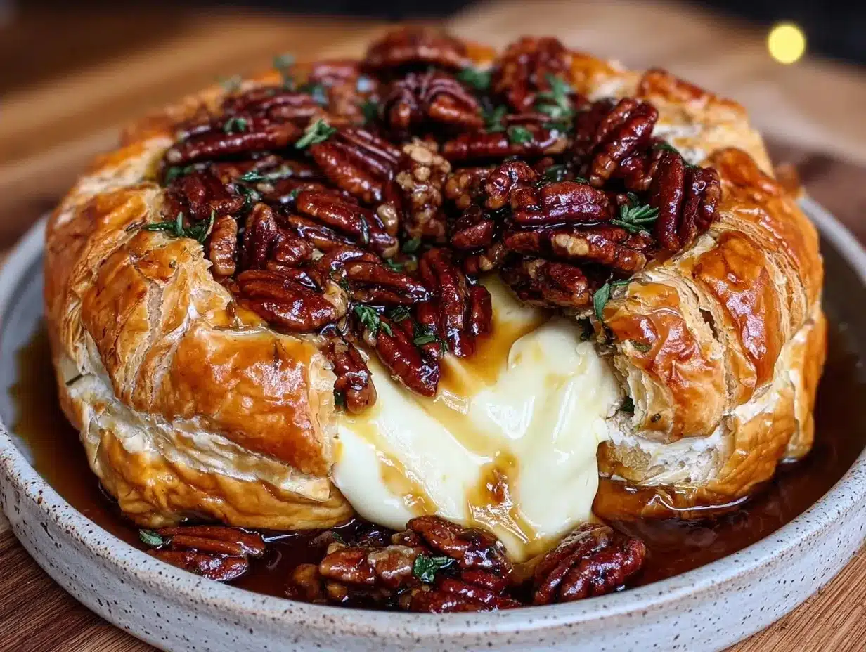 Easy Fall Maple Pecan Brie: Grill This Perfect Appetizer 4 easy fall maple pecan brie preparation steps