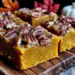 easy fall maple pumpkin fudge - featured image