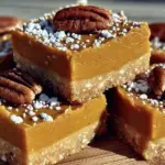 easy fall pumpkin pie bars - featured image