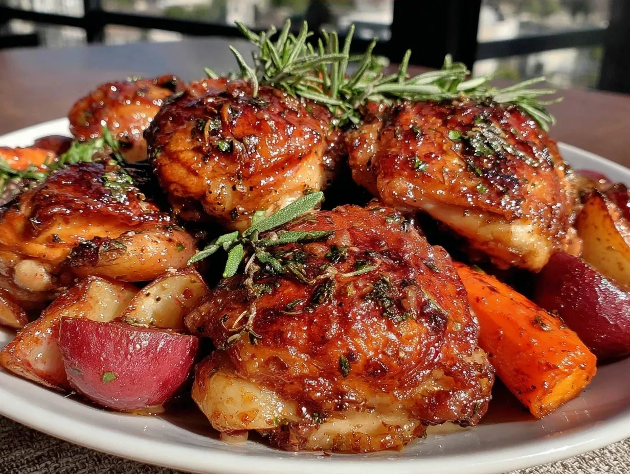 easy fall sheet pan chicken dinner preparation steps