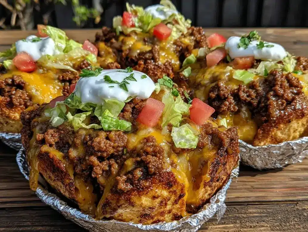 easy football tailgate walking tacos - featured image