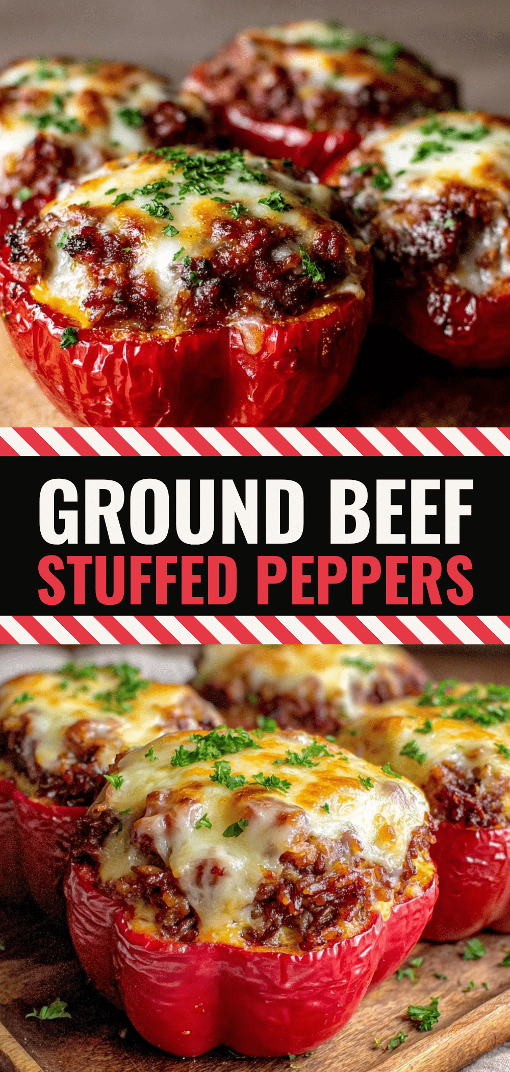 Easy Ground Beef Stuffed Peppers: 5-Ingredient Protein Power 5 Easy Ground Beef Stuffed Peppers recipe