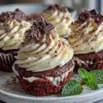 easy homemade chocolate cupcakes with buttercream - featured image