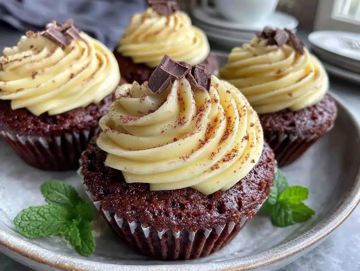 Easy Homemade Chocolate Cupcakes with Buttercream: 5pm Dinner Saver 4 easy homemade chocolate cupcakes with buttercream preparation steps