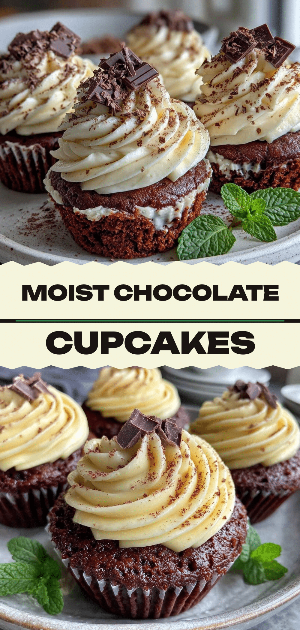 Easy Homemade Chocolate Cupcakes with Buttercream: 5pm Dinner Saver 5 easy homemade chocolate cupcakes with buttercream recipe