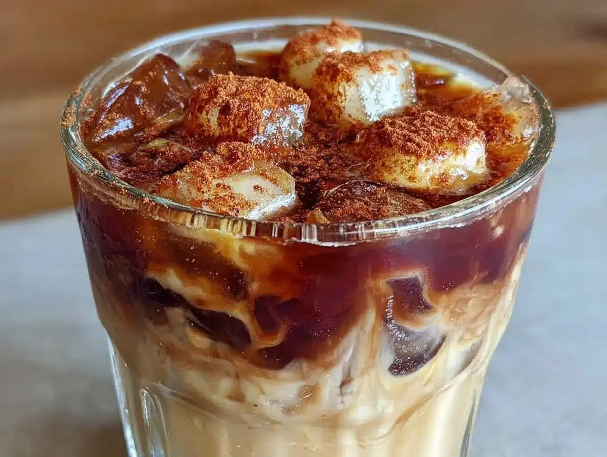 Easy Iced Honey Cinnamon Oat Latte: 5-Minute Drink 4 easy iced honey cinnamon oat latte preparation steps
