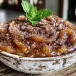 easy kids crockpot applesauce with cinnamon - featured image