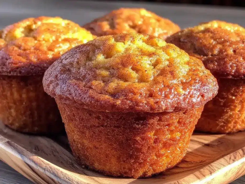 easy one-bowl pumpkin spice muffins - featured image