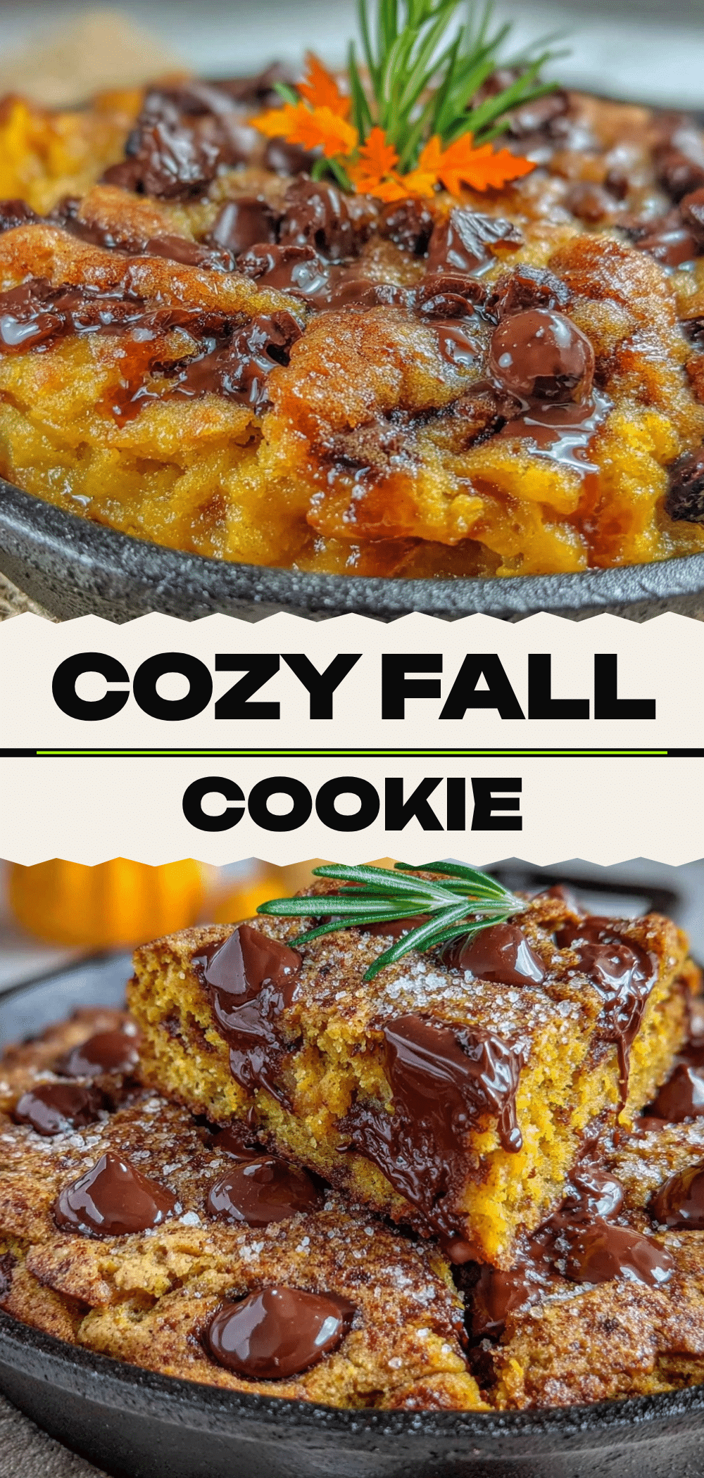 Easy Pumpkin Chocolate Skillet Cookie: Best 20-Minute Dessert 5 easy pumpkin chocolate skillet cookie recipe