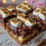 easy smores bars - featured image