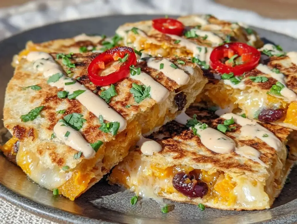 Easy Sweet Potato Black Bean Quesadillas - featured image