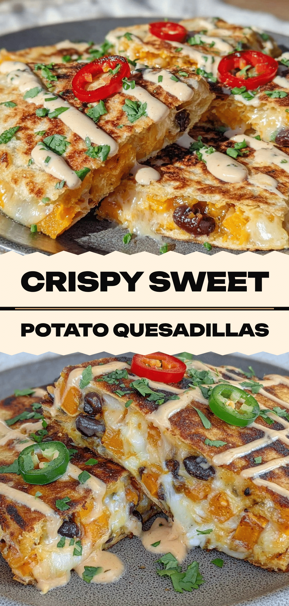 Easy Sweet Potato Black Bean Quesadillas: You Really Cant Mess This Up 5 Easy Sweet Potato Black Bean Quesadillas recipe