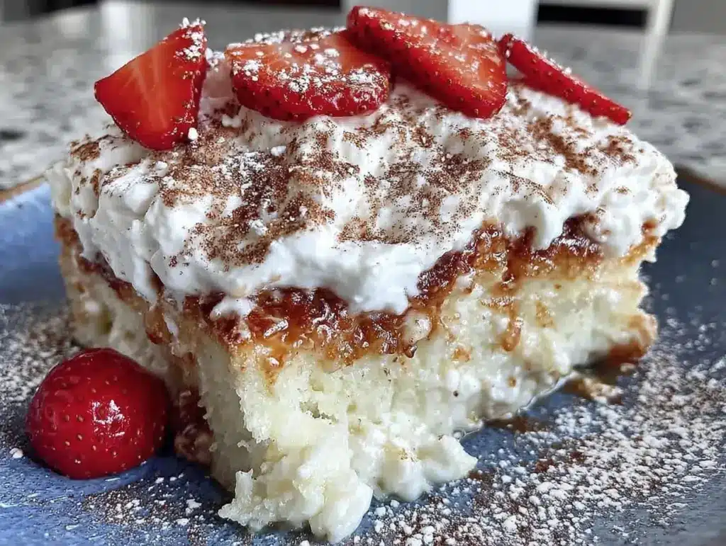 easy tres leches cake - featured image