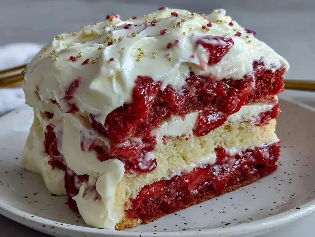 easy watermelon cake - featured image