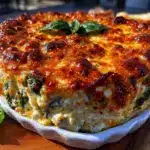 extra cheesy baked spinach artichoke dip - featured image