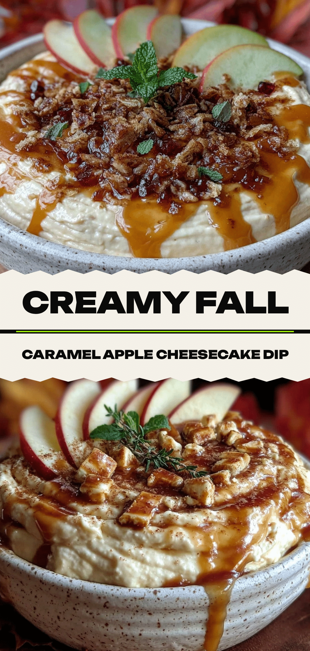 Fall Caramel Apple Cheesecake Dip: Smoked Sweet Treat 5 fall caramel apple cheesecake dip recipe