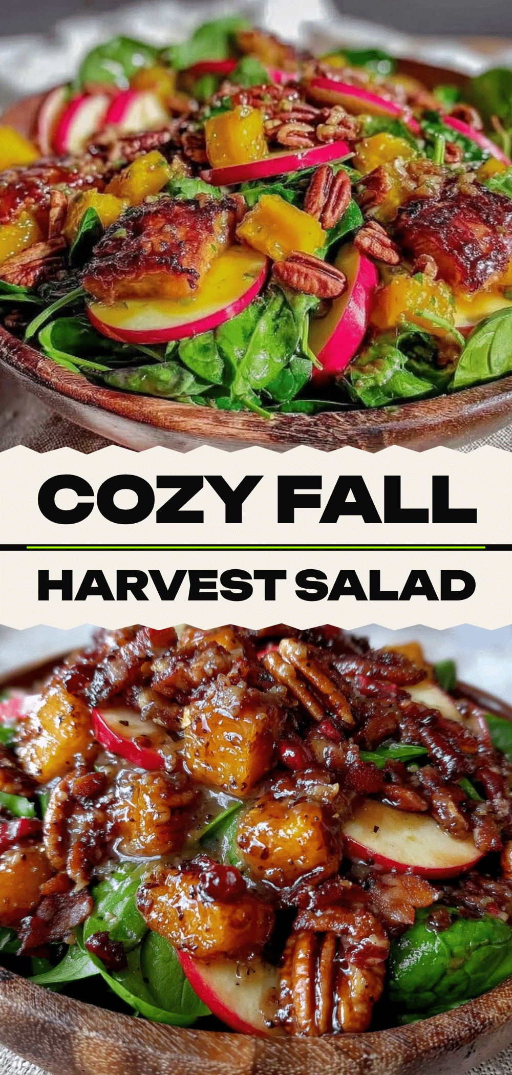 Fall Harvest Salad with Maple Candied Pecans: The 1 Trick 5 fall harvest salad with maple candied pecans recipe