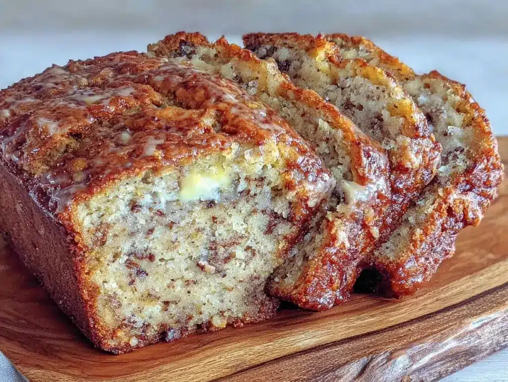 fall pumpkin banana bread for two - featured image