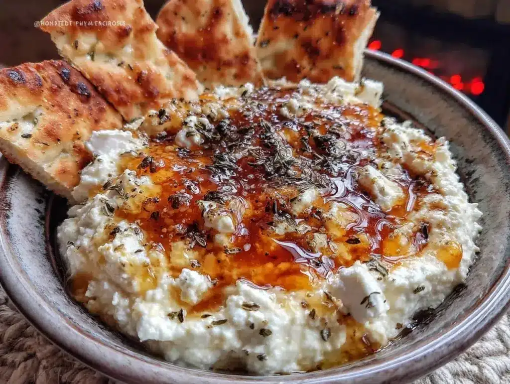 Football Party Whipped Feta Dip - featured image