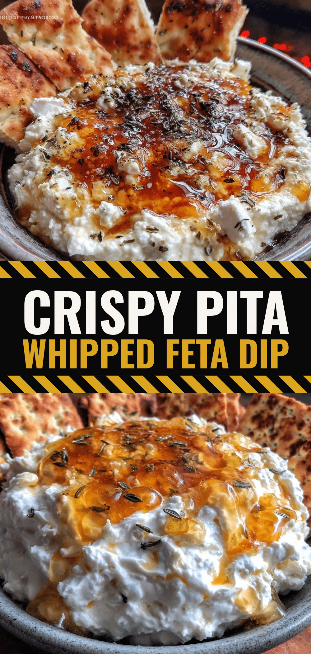 Football Party Whipped Feta Dip with Hot Honey: Make While Its At Its Best 5 Football Party Whipped Feta Dip recipe
