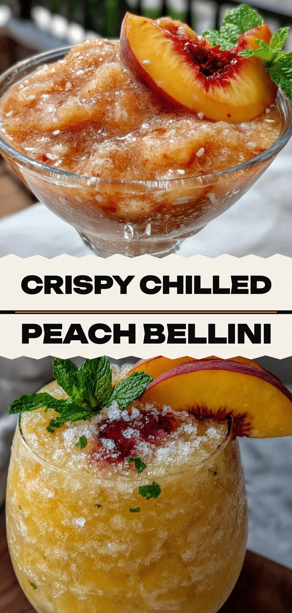 Labor Day Frozen Peach Bellini Slush: 5pm Party Win 5 frozen peach bellini slush recipe