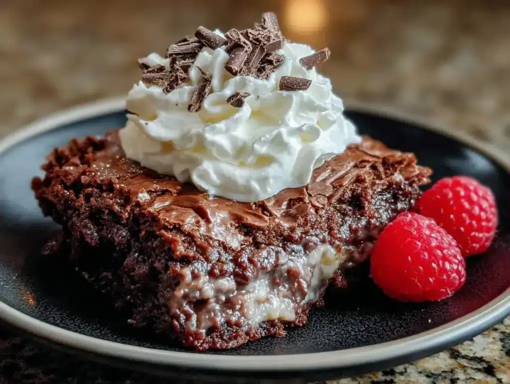 fudgy Mississippi mud cake - featured image