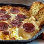 Game Day Pepperoni Pizza Dip - featured image