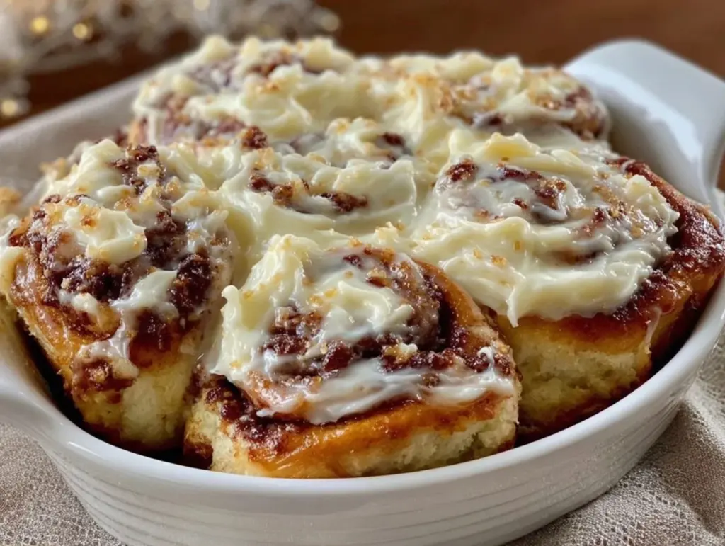 gluten-free pumpkin cinnamon rolls - featured image