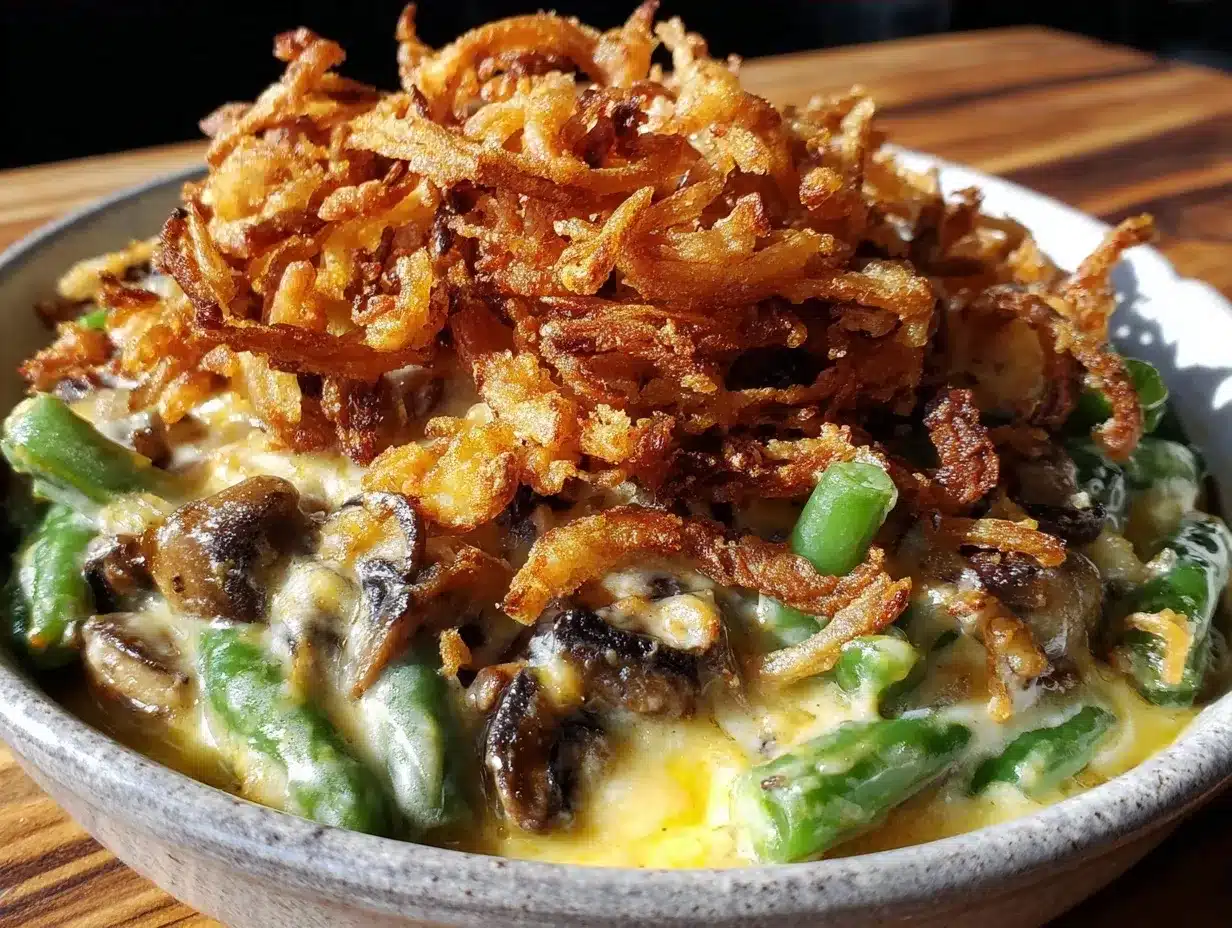 Green Bean Casserole for Two: Easy No Leftovers Recipe 4 Green Bean Casserole for Two preparation steps