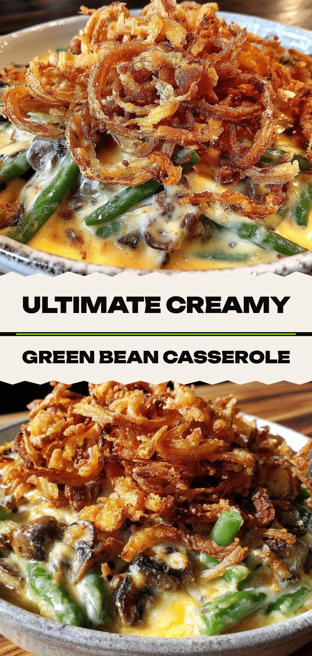 Green Bean Casserole for Two: Easy No Leftovers Recipe 5 Green Bean Casserole for Two recipe