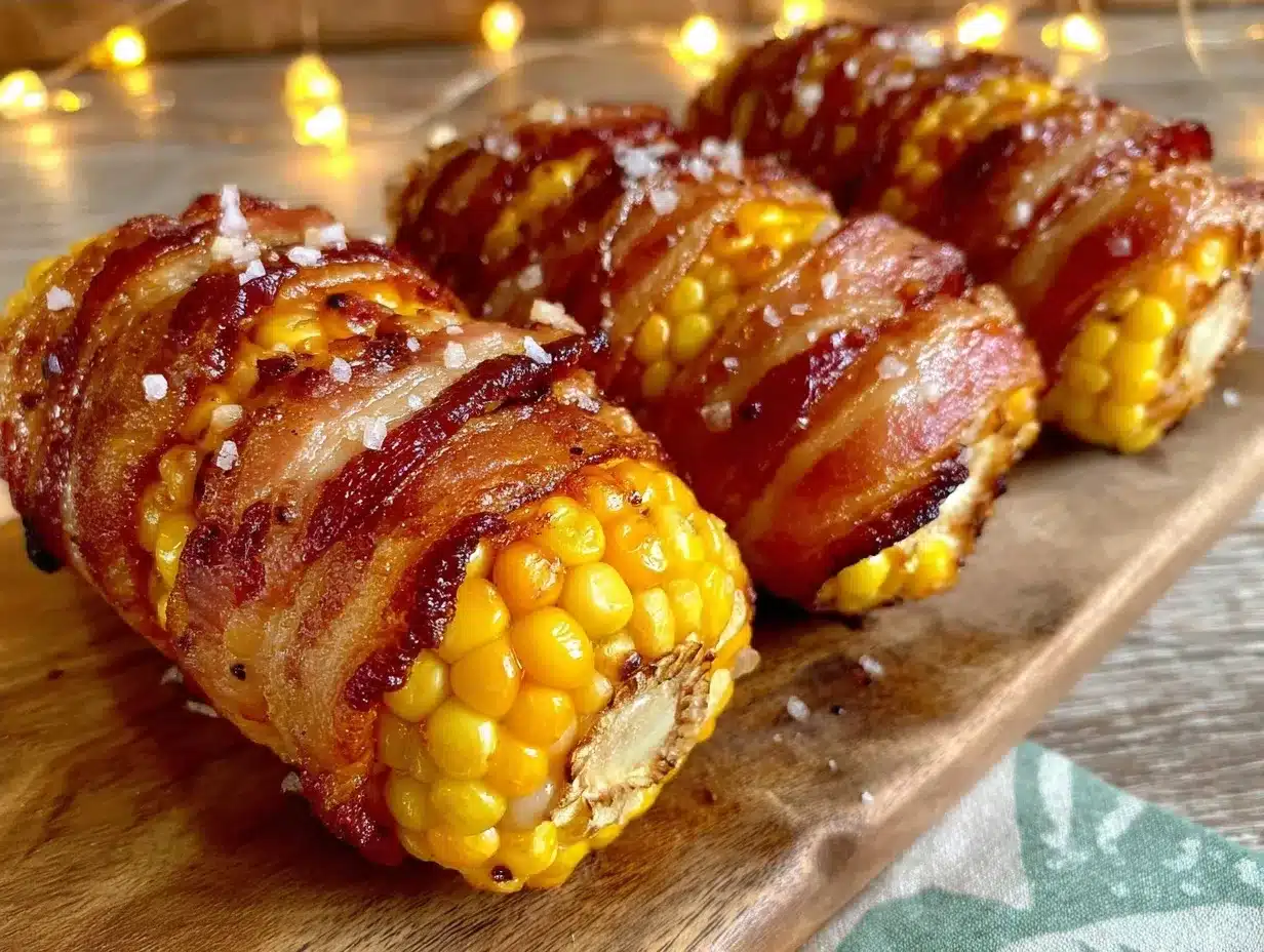 Grilled Bacon Wrapped Corn: Easy 20-Min Side 4 grilled bacon wrapped corn preparation steps