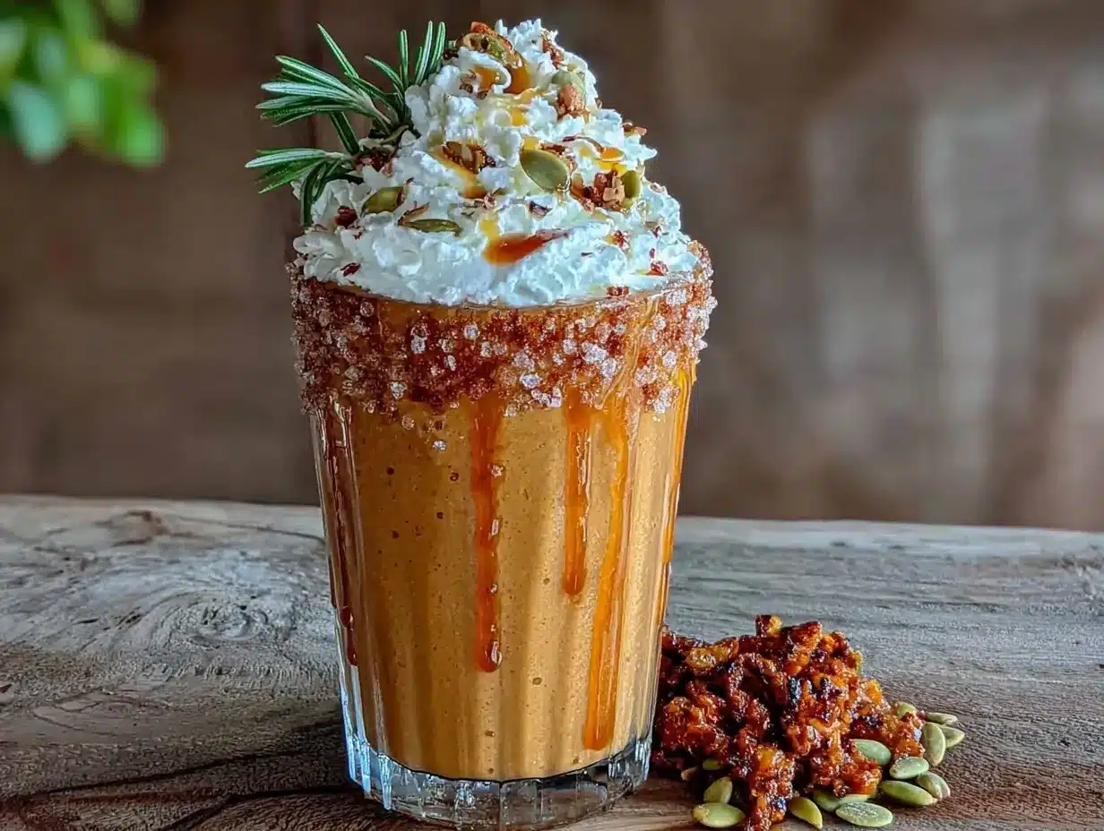 Cozy Fall Maple Pumpkin Milkshake: Easy 5 Min Fall Drink 4 maple pumpkin milkshake preparation steps