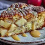moist homemade apple cinnamon cake - featured image