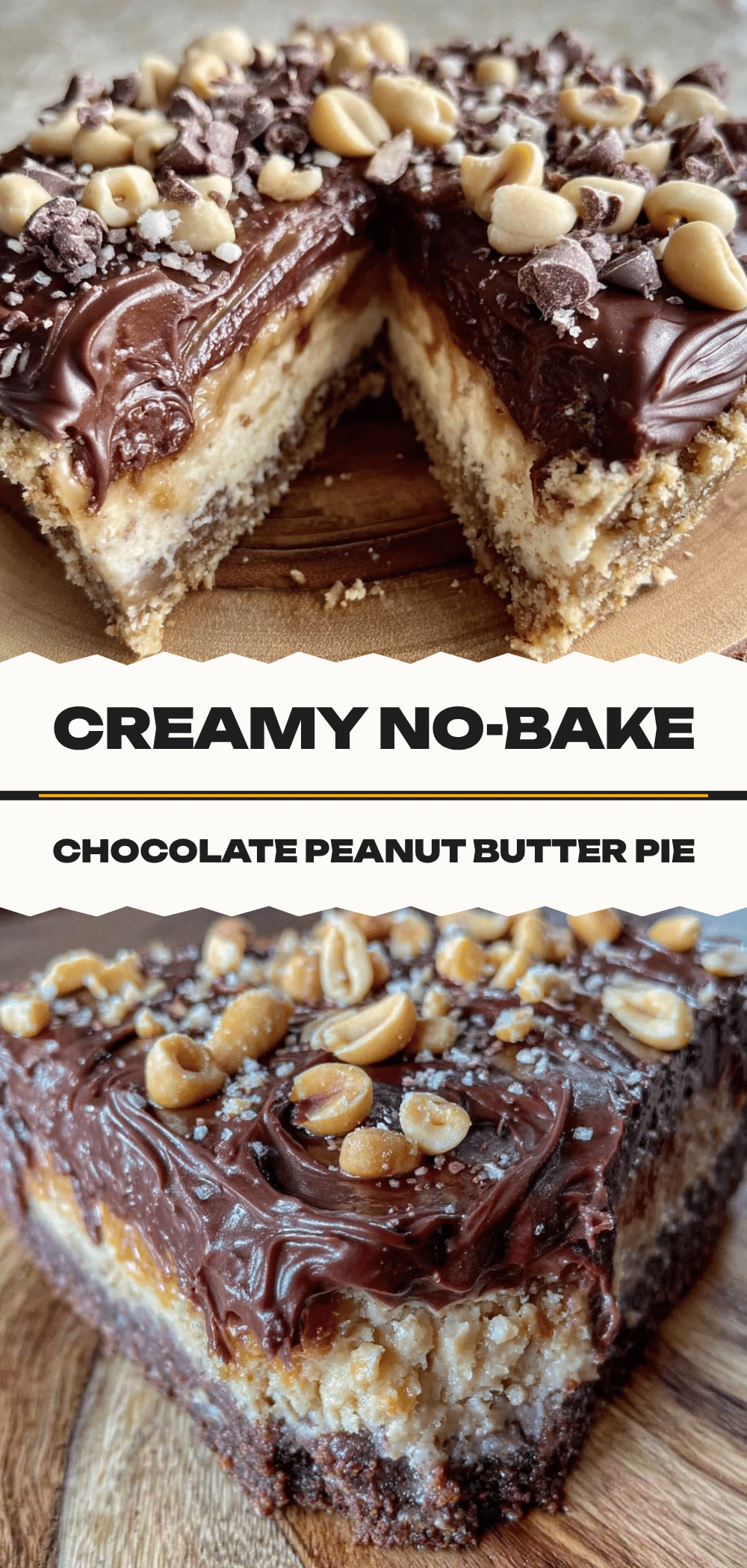 No-Bake Chocolate Peanut Butter Pie: Easy 5pm Dessert 5 no-bake chocolate peanut butter pie recipe