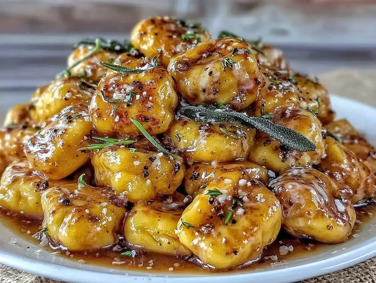 Cozy Pumpkin Gnocchi with Brown Butter Sage: Self-Care Recipe 4 pumpkin gnocchi preparation steps