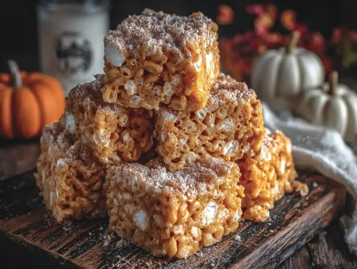 Easy Pumpkin Spice Rice Krispie Treats: 5-Minute Weeknight Dessert 4 pumpkin spice rice krispie treats preparation steps
