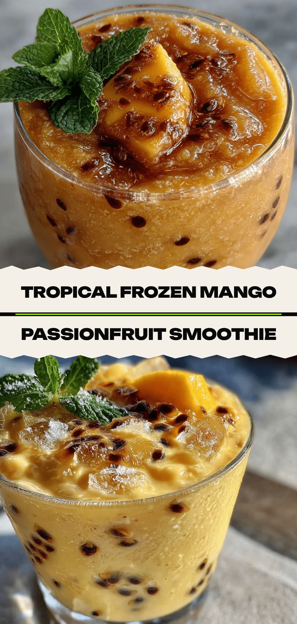 Quick Frozen Mango Passionfruit Smoothie: 5pm Savior 5 quick frozen mango passionfruit smoothie recipe