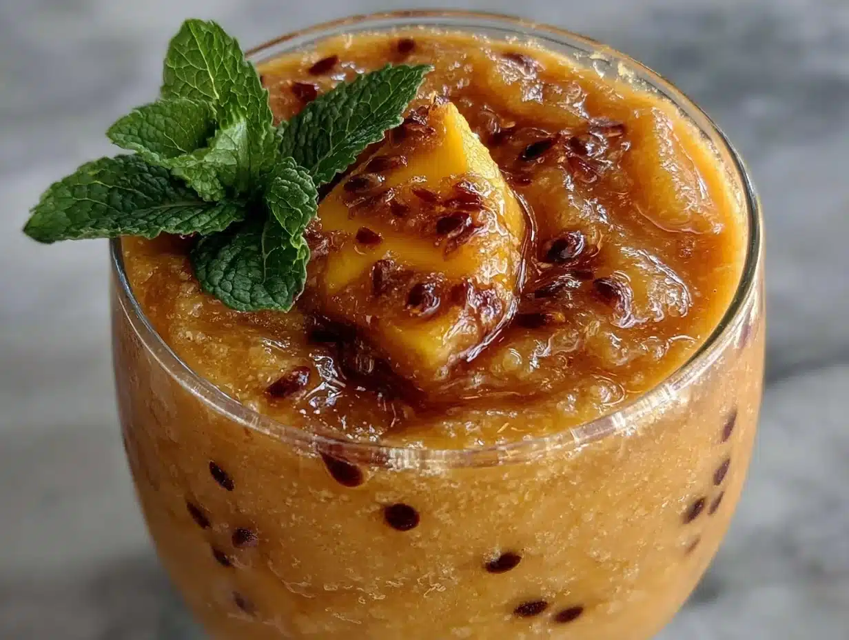Home 7 quick frozen mango passionfruit smoothie - featured image
