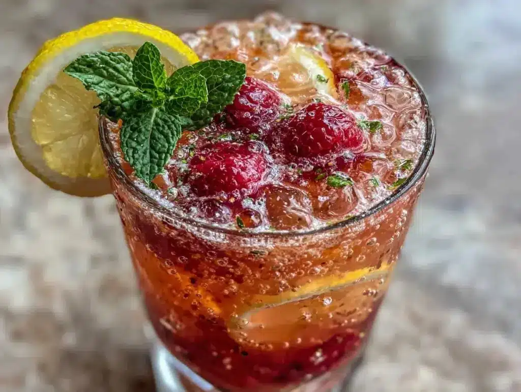 raspberry lemonade spritz - featured image