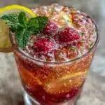 raspberry lemonade spritz - featured image