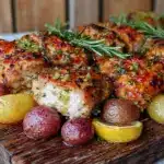 Sheet Pan Lemon Herb Chicken with Crispy Potatoes - featured image