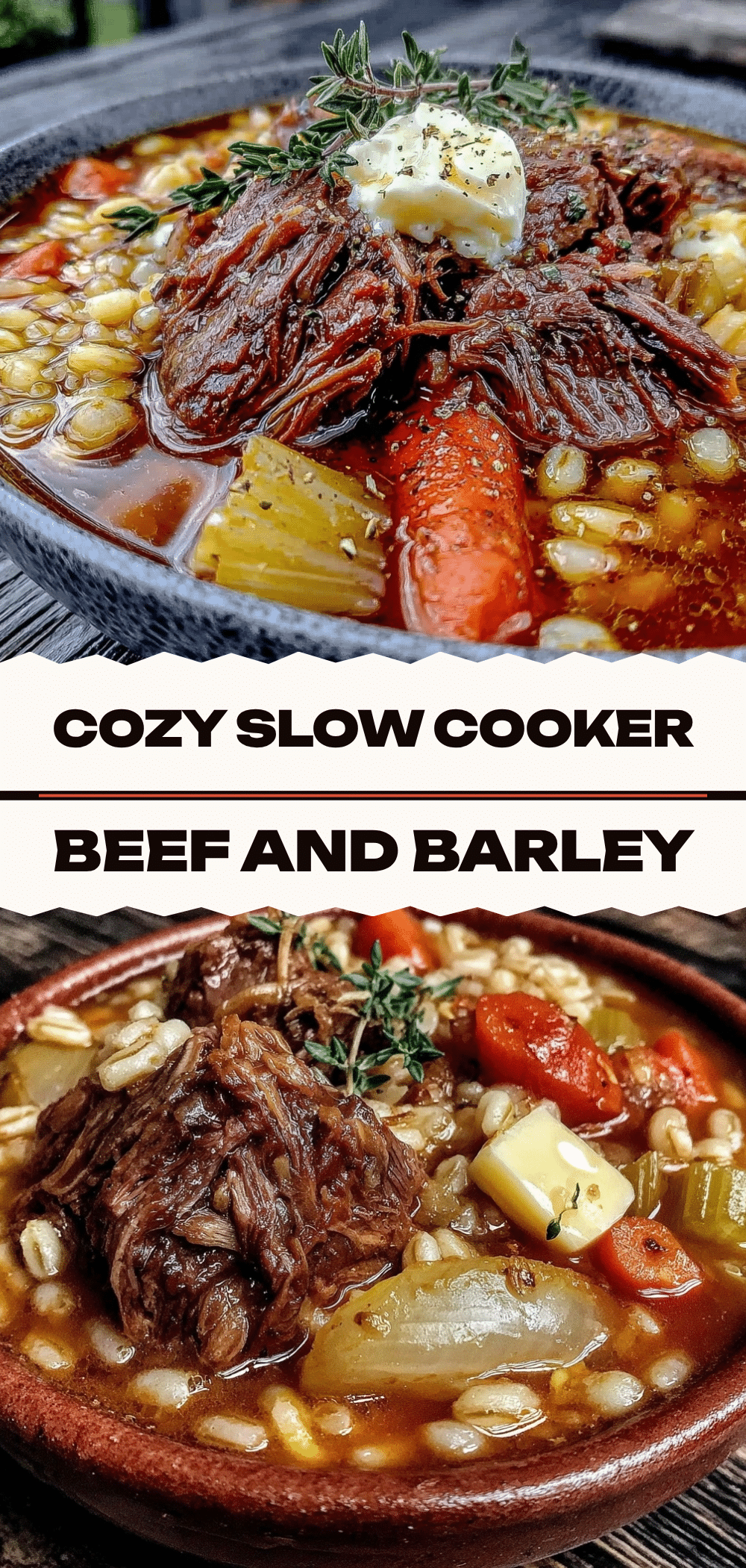 Slow Cooker Beef and Barley Soup: Easy 8-Hour Meal 5 slow cooker beef and barley soup recipe