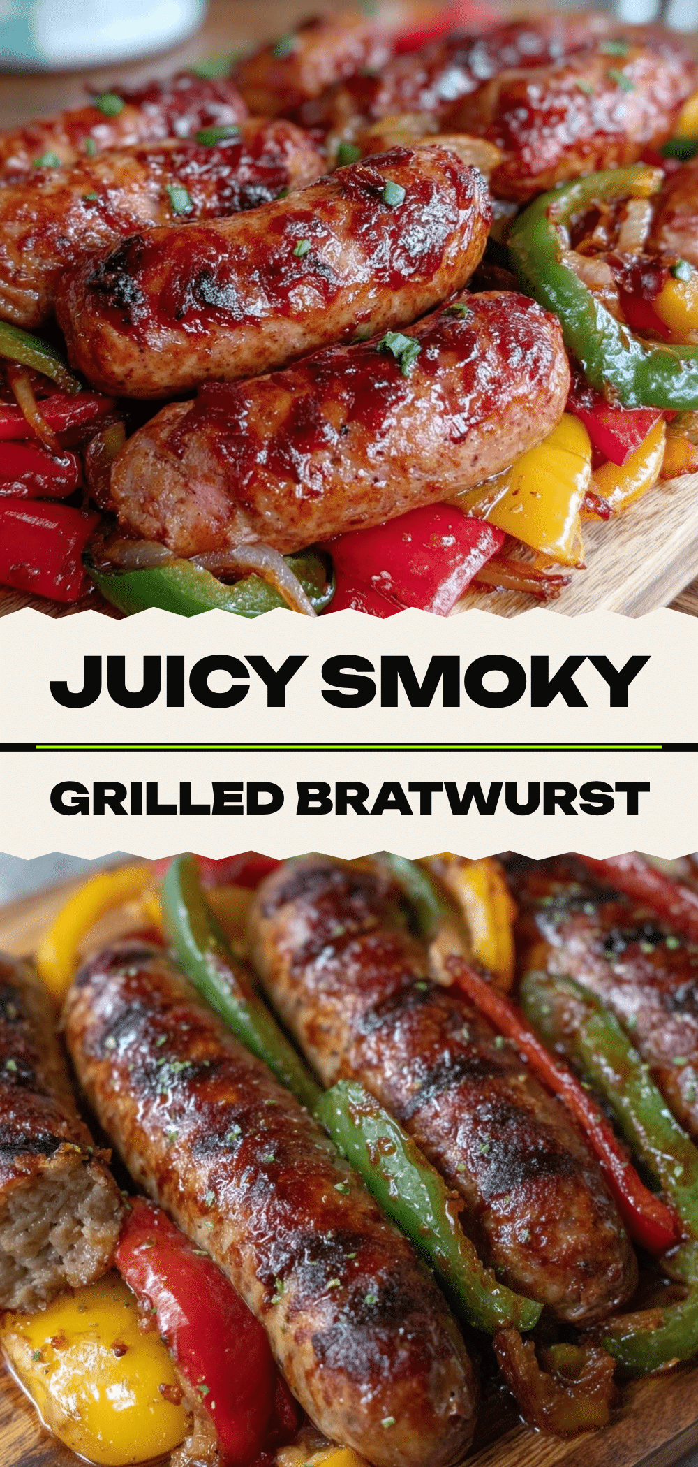 Labor Day Smoky Grilled Bratwurst with Peppers: 5pm Dinner Fix 5 smoky grilled bratwurst with peppers recipe