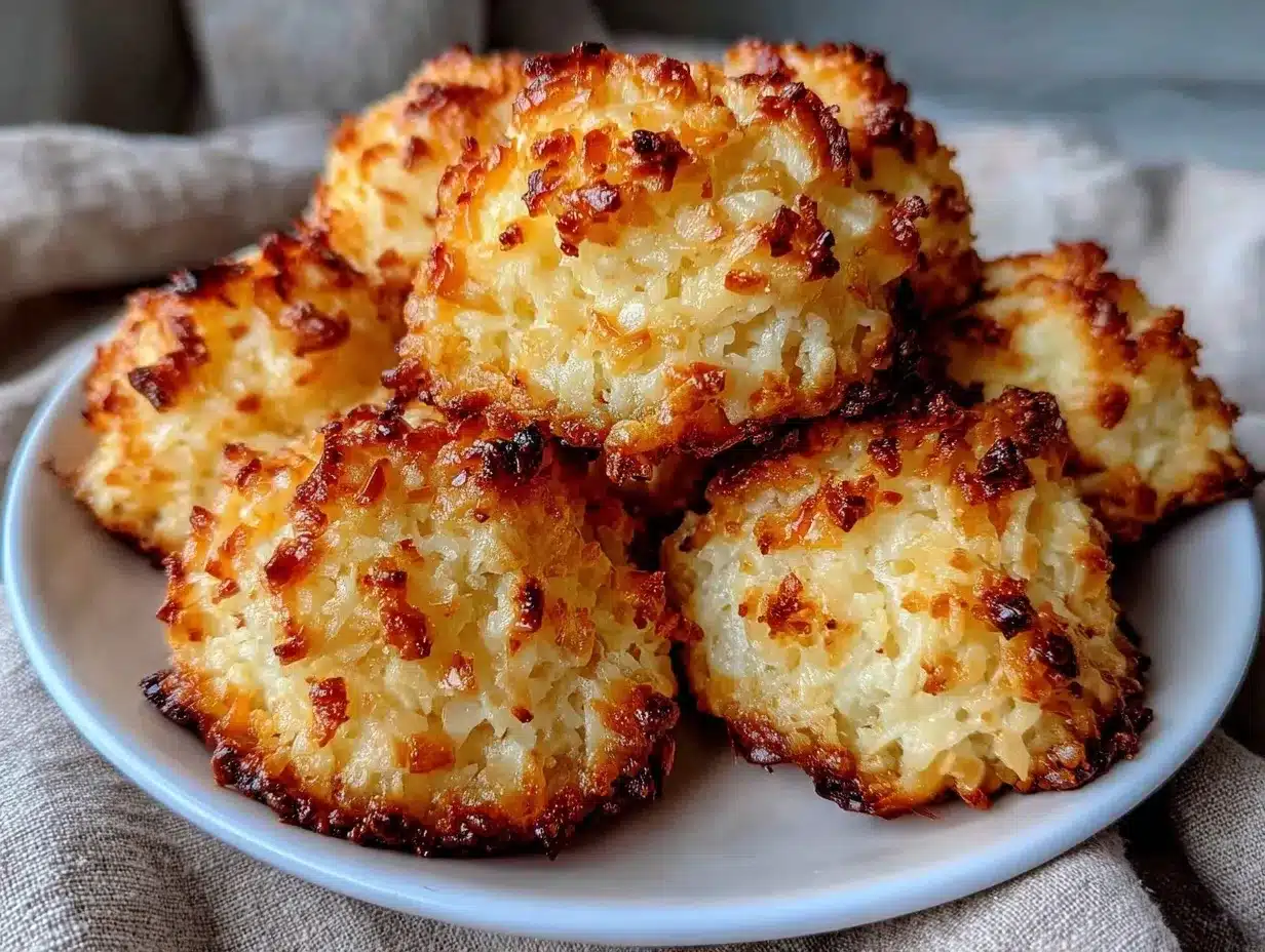 Soft Toasted Coconut Macaroons: 25-Min Weeknight Win 4 soft toasted coconut macaroons preparation steps
