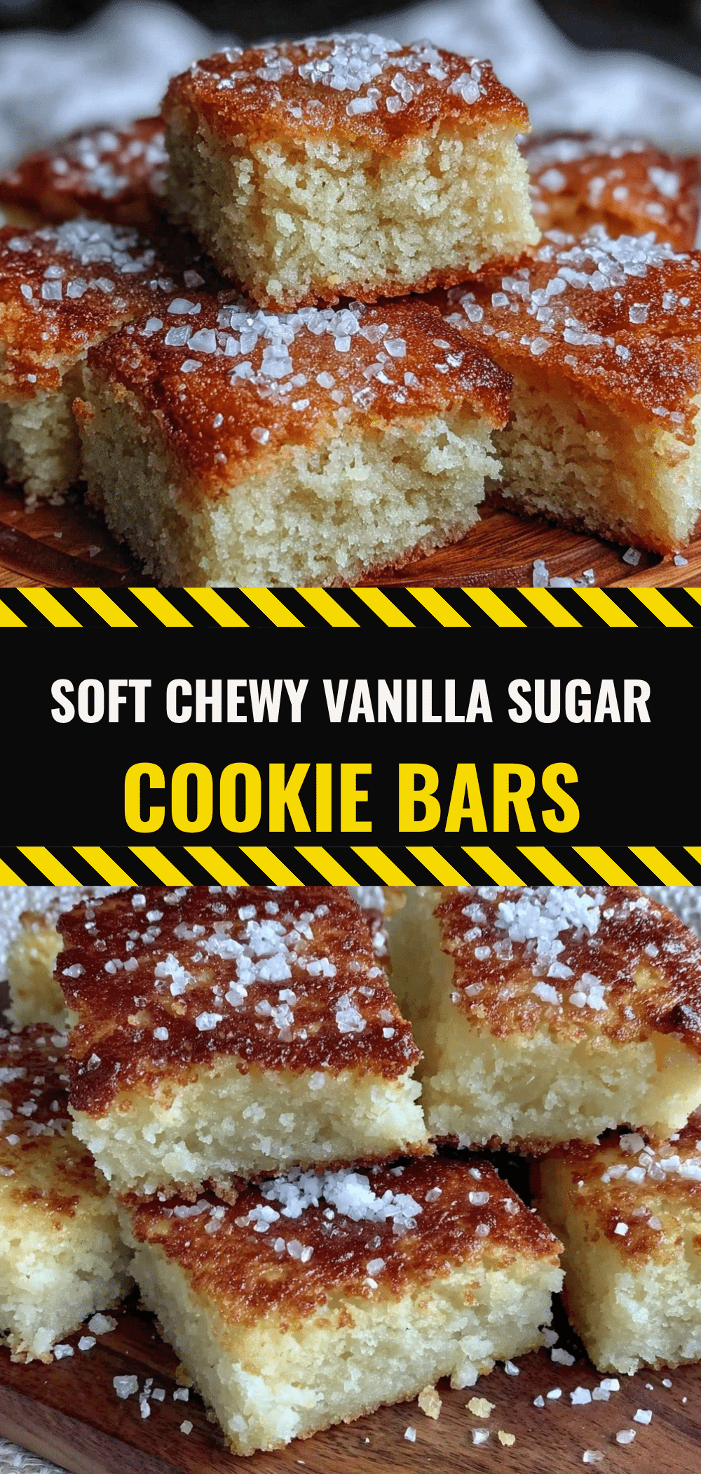 Soft Vanilla Sugar Cookie Bars: 1-Bowl Dessert 5 soft vanilla sugar cookie bars recipe