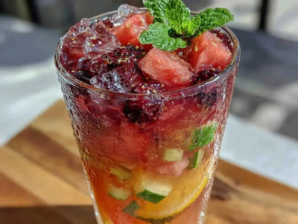spiked watermelon lemonade preparation steps