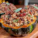 stuffed acorn squash - featured image