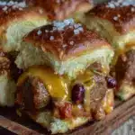 Tailgate Chili Cheese Dog Sliders - featured image