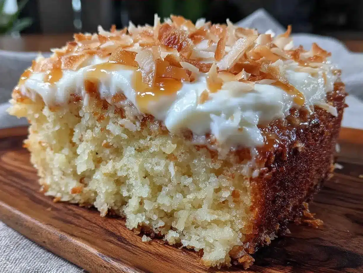 Ultra-Moist Coconut Cake: Easy 5pm Dinner Hack 4 ultra-moist coconut cake preparation steps