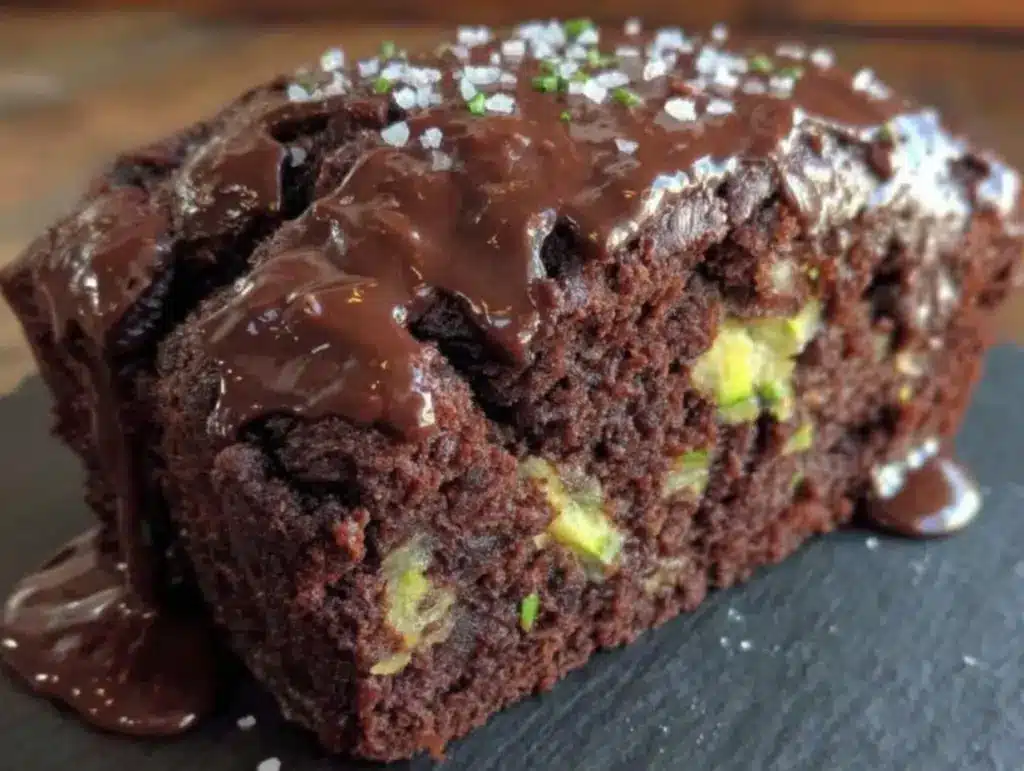 ultra-moist double chocolate zucchini bread - featured image